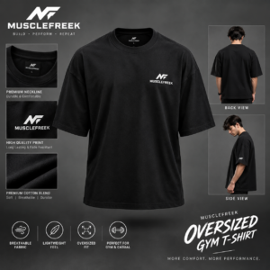 MuscleFreek Oversized Gym T-Shirt