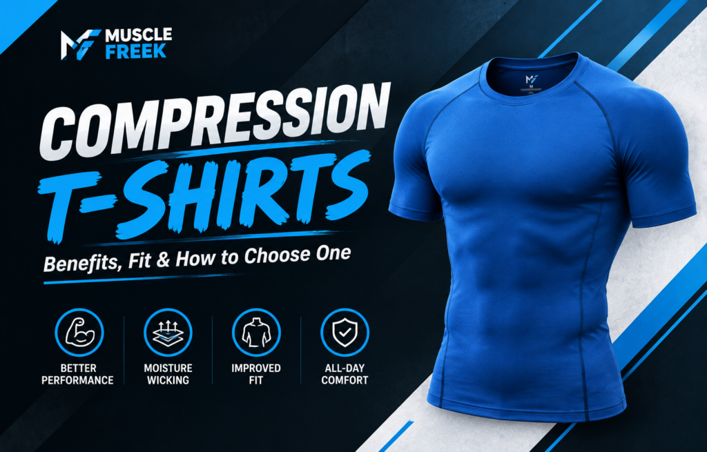 Blue compression T-shirt benefits, fit and buying guide