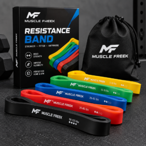 Muscle Freek Resistance Band Set for Home and Gym Workouts